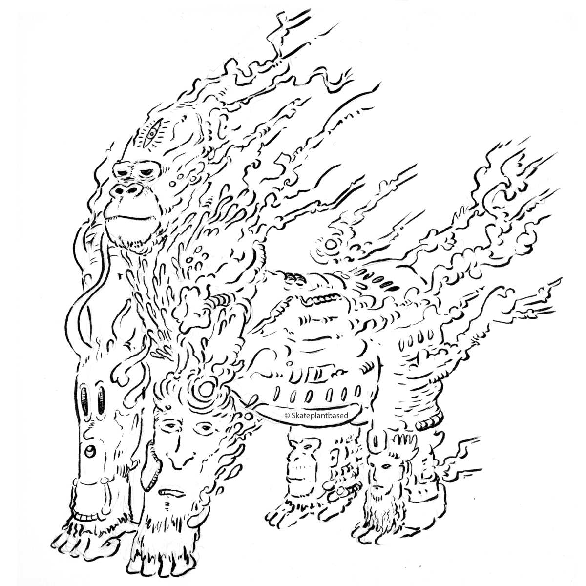 GorillaInMist